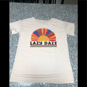 Lazy daze t shirt